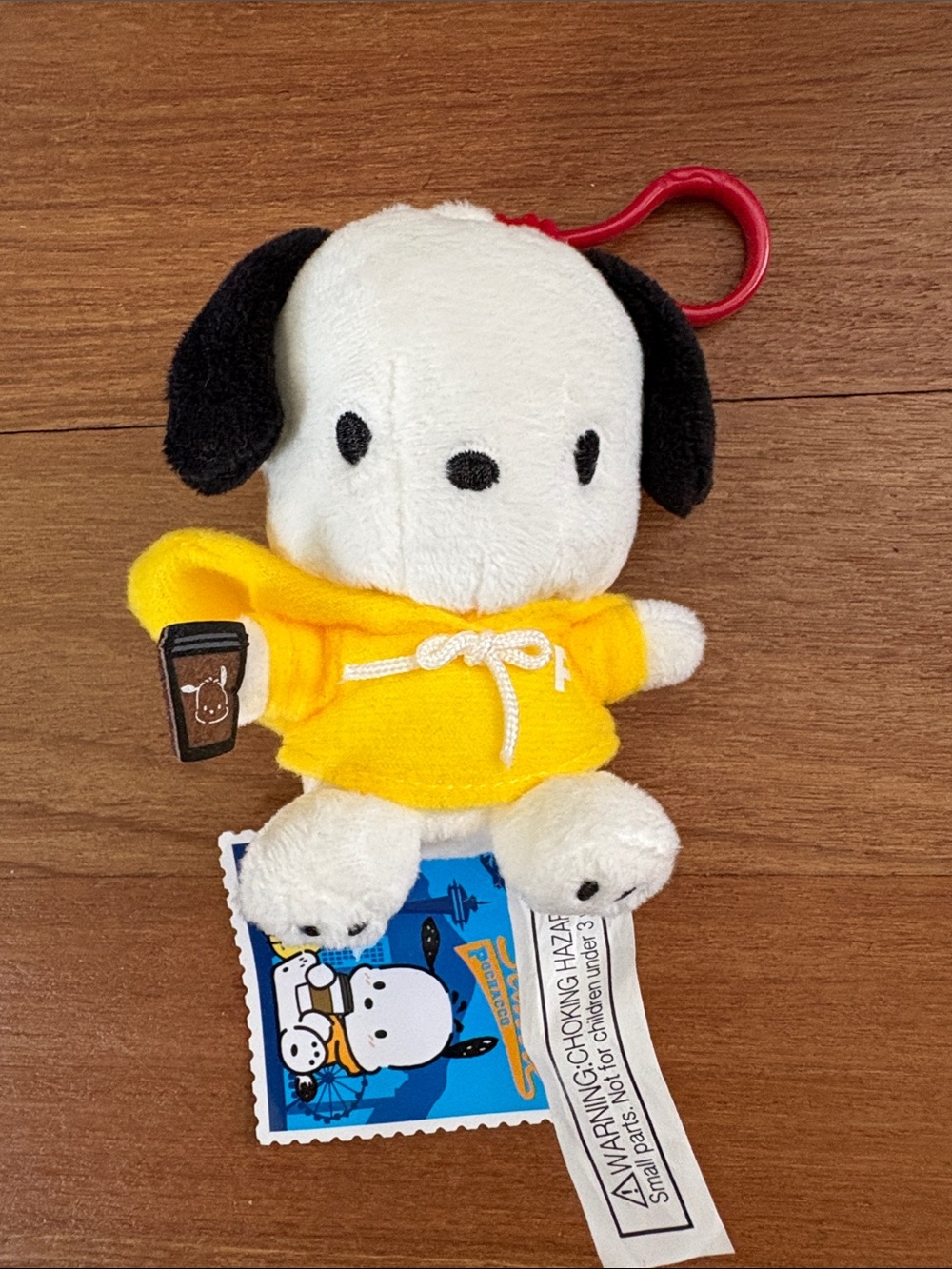 Sanrio Pochacco Plush Bag Charm - Kinokuniya Seattle Exclusive